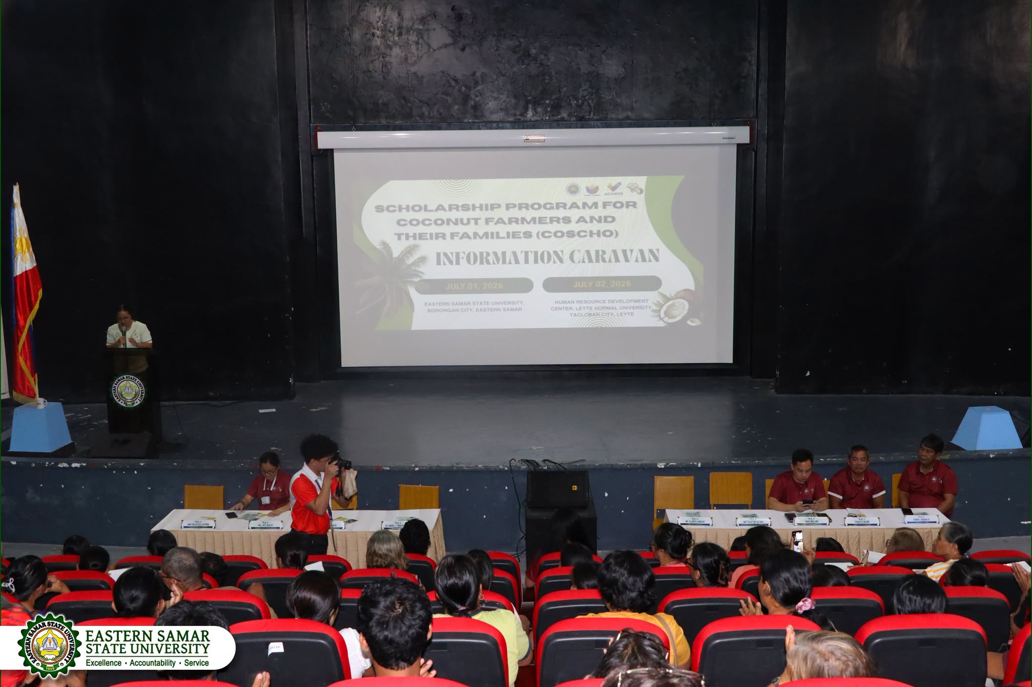 𝐄𝐚𝐬𝐭𝐞𝐫𝐧 𝐒𝐚𝐦𝐚𝐫 𝐒𝐭𝐚𝐭𝐞 𝐔𝐧𝐢𝐯𝐞𝐫𝐬𝐢𝐭𝐲 𝐇𝐨𝐬𝐭𝐬 𝐈𝐧𝐟𝐨𝐫𝐦𝐚𝐭𝐢𝐨𝐧 𝐂𝐚𝐫𝐚𝐯𝐚𝐧 𝐨𝐧 𝐭𝐡𝐞 𝐂𝐨𝐒𝐜𝐡𝐨 𝐒𝐜𝐡𝐨𝐥𝐚𝐫𝐬𝐡𝐢𝐩 𝐏𝐫𝐨𝐠𝐫𝐚𝐦
